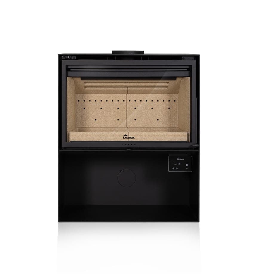 Șemineu pe lemne Lacunza Baiona 700 W, vedere frontală