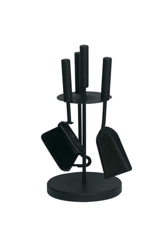 Set unelte pentru șemineu 3 piese negru