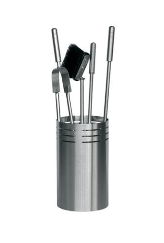 Set unelte pentru șemineu 4 piese inox