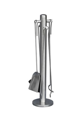 Set unelte pentru șemineu inox/aluminiu accente & unelte