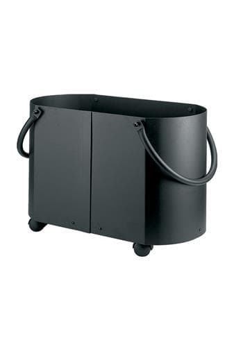 Ladă pentru lemne 35 kg negru