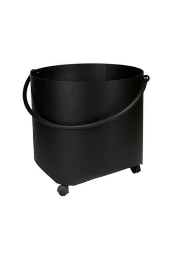 Ladă pentru lemne 30 kg negru