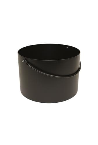 Ladă pentru lemne negru 40 cm