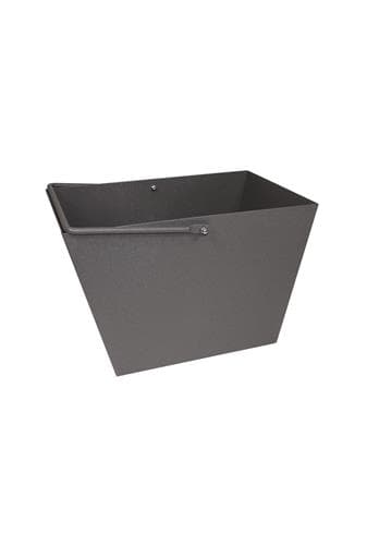 Ladă pentru lemne antracit dreptunghiular 29 x 46 cm