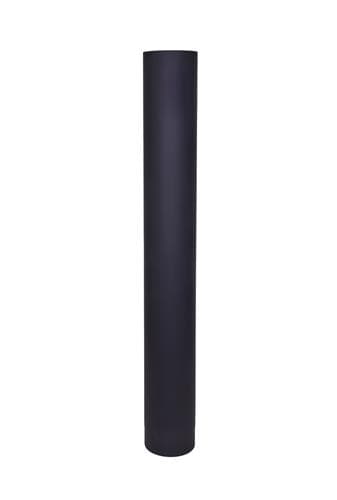 Element 1000 mm DK-therm 910 DECO Ø130, coș perete simplu