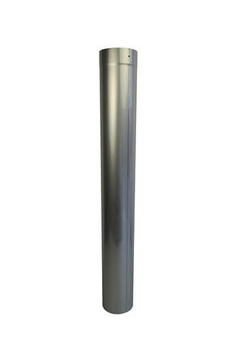 Element reglabil 1000 mm DECO Ø130, coș perete simplu