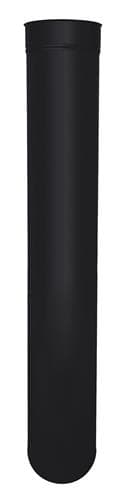 Element reglabil 1000 mm DK-therm 910 DECO Ø150, coș perete simplu