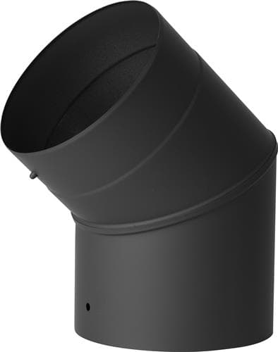Cot 45° DK-therm 910 DECO Ø150, coș perete simplu