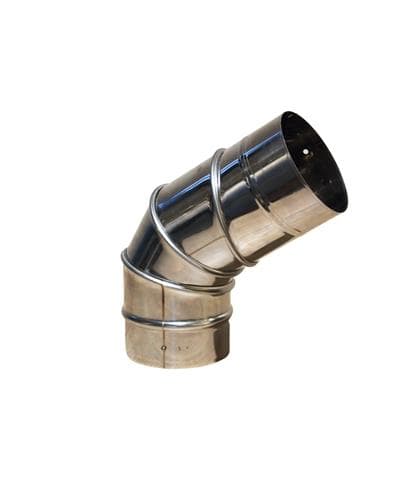 Reglabil cot 0° - 90° (BA) DECO Ø130, coș perete simplu