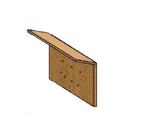 Baffle Plate Woody Air/qube 8 Kw