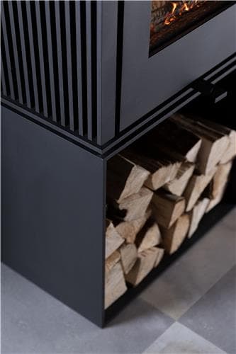 Woody Loft Pellet Pedestal Steel