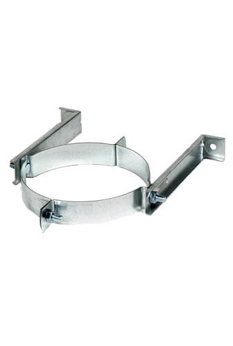 Brățară de perete galvanizată Ø400, coș dublu perete