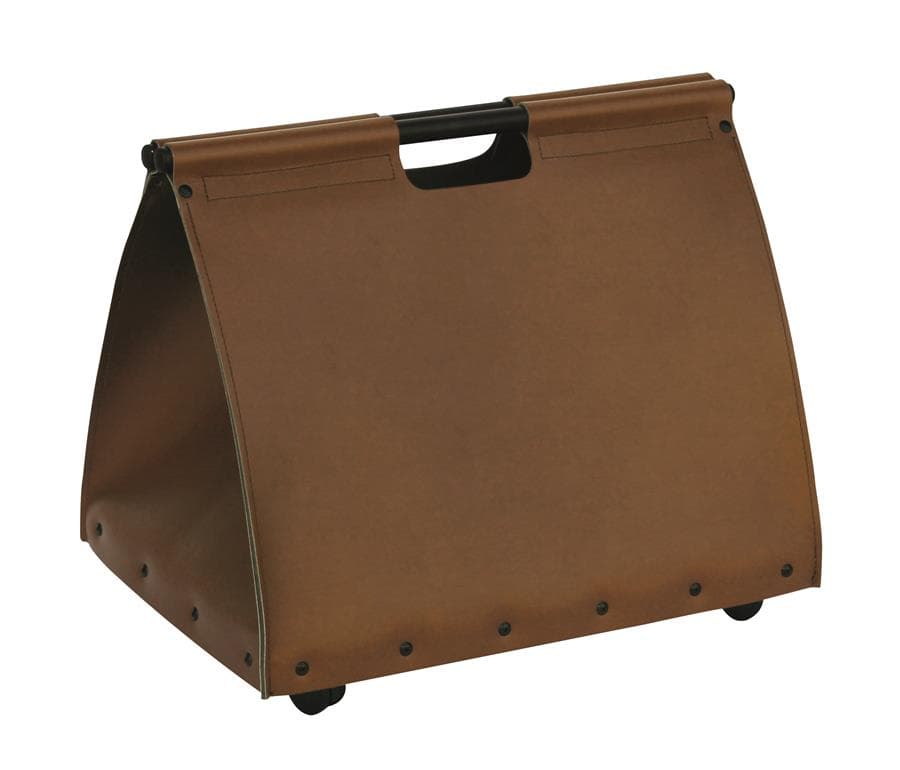 Ladă pentru lemne 4.5 kg maro piele