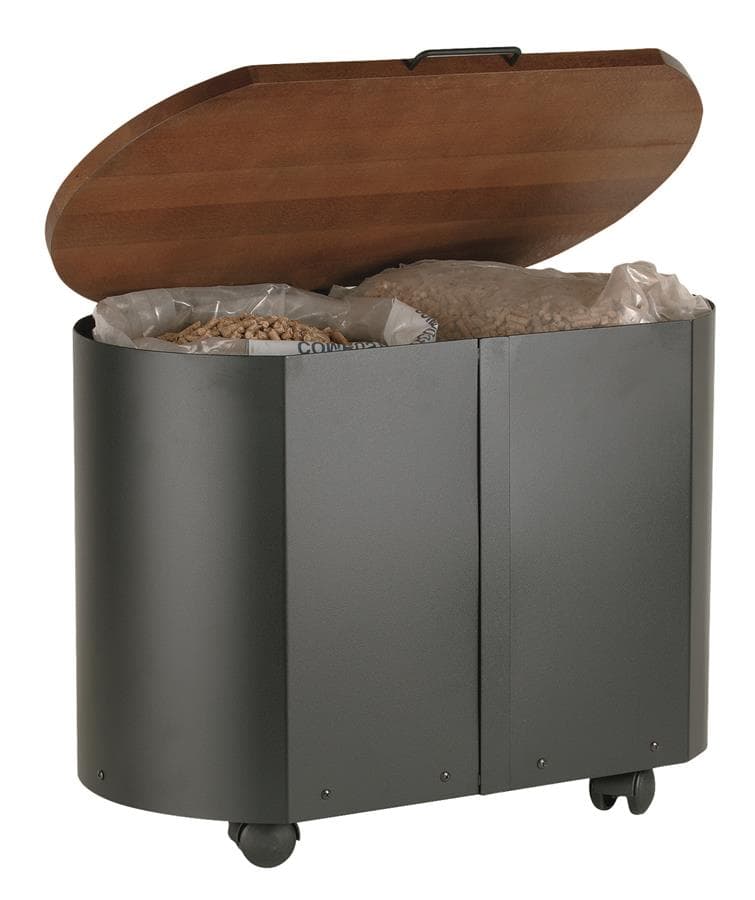 Recipient pentru peleți 30 kg negru