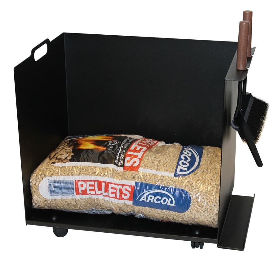 Recipient pentru peleți 45 kg negru